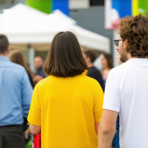 Local Anchorage community event with residents and businesses