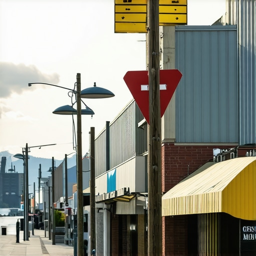 Anchorage cityscape featuring local businesses and community events