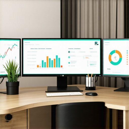 Workspace with analytics dashboards and citation tools, emphasizing ongoing local SEO efforts.