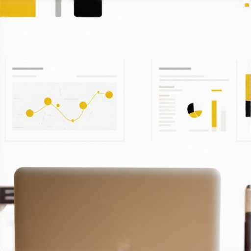 Anchorage Business Using SEO Tools Small business owner managing local SEO analytics on laptop with Anchorage maps