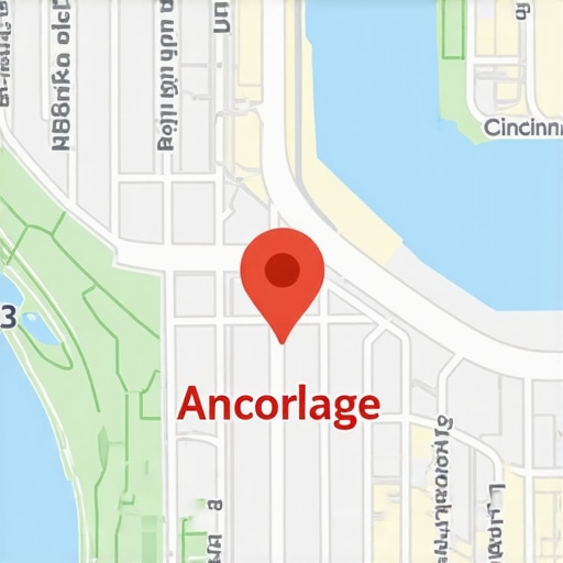 Anchorage Local SEO Map with Citations Local SEO citation map highlighting Anchorage neighborhoods and landmarks