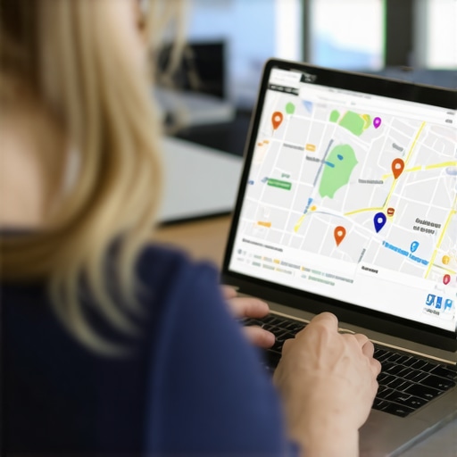 Managing Anchorage Local SEO Tools Person using SEO software for Anchorage business optimization