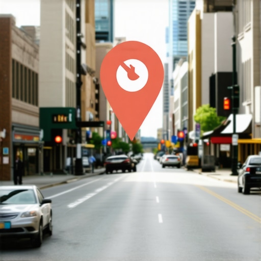 Google Maps of Anchorage downtown showing local business pins.