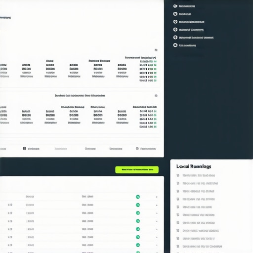 Screenshot showing local SEO rankings and citation reports on BrightLocal